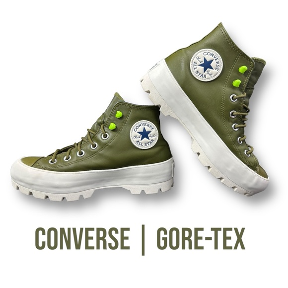 Converse Chuck Taylor GORE-TEX Lugged Winter High Top Dark Moss | W 7 | EUR 37.5 - Picture 2 of 16